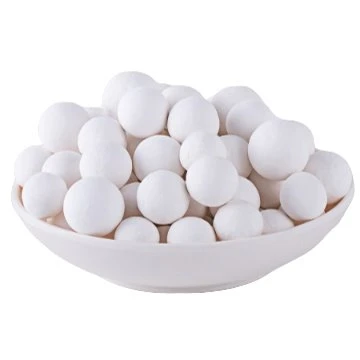 How do doping elements change the properties of alumina?
